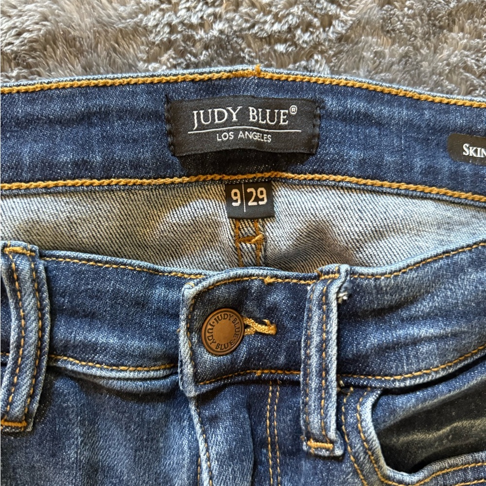 Judy Blue Skinny Blue Jeans Classic Style